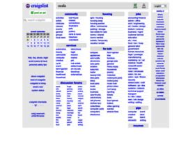 craigslist provides local classifieds and forums for jobs, housing, for sale, services, local community, and events. . Craigslist ocala jobs